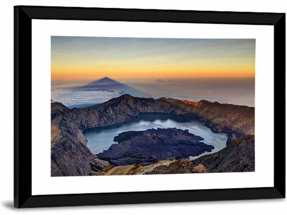 Mount Rinjani Sunrise Wall Art