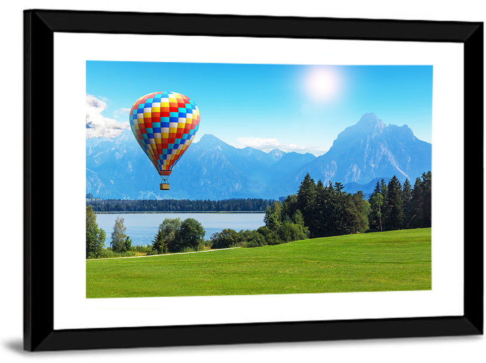 Lake in Bavaria Germany Wall Art
