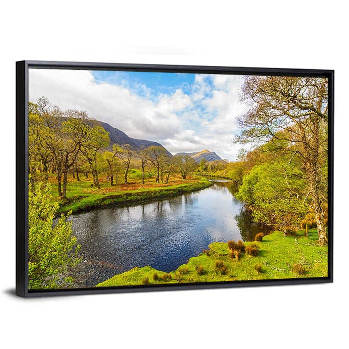 Connemara Countryside Wall Art as a framed canvas