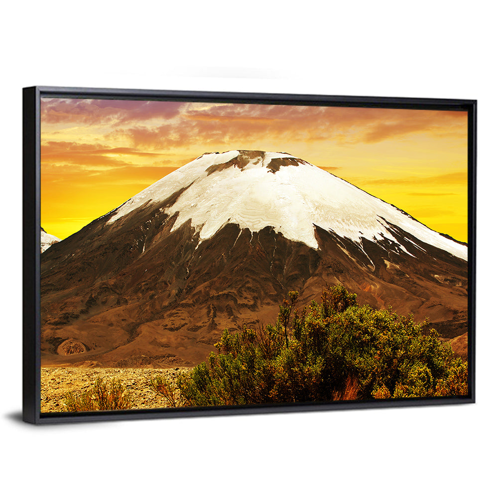Parinacota Volcano Wall Art
