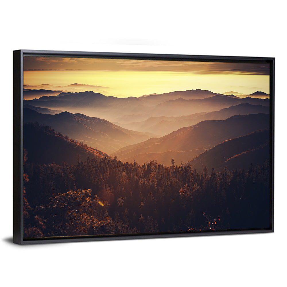 Sierra Nevada Mountains Wall Art