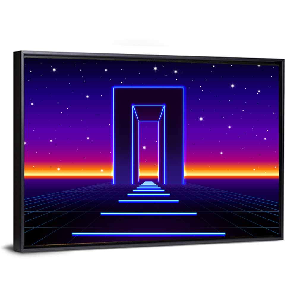 Road To Future Illustration Wall Art