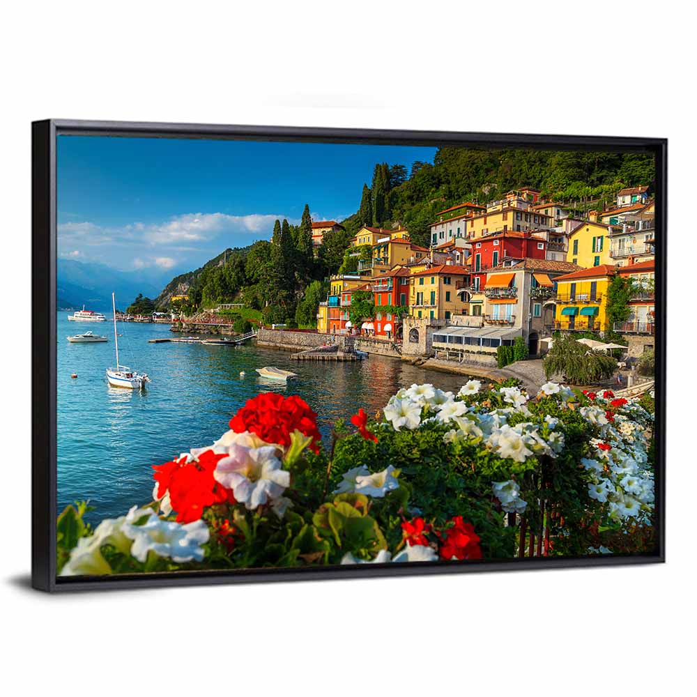 Lake Como Harbor Wall Art