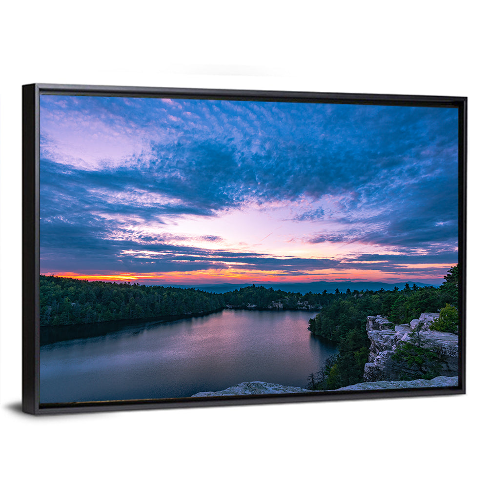 Lake Minnewaska Sunset Wall Art
