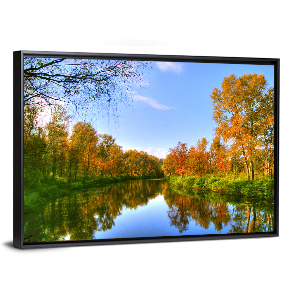 Autumn River Wall Art