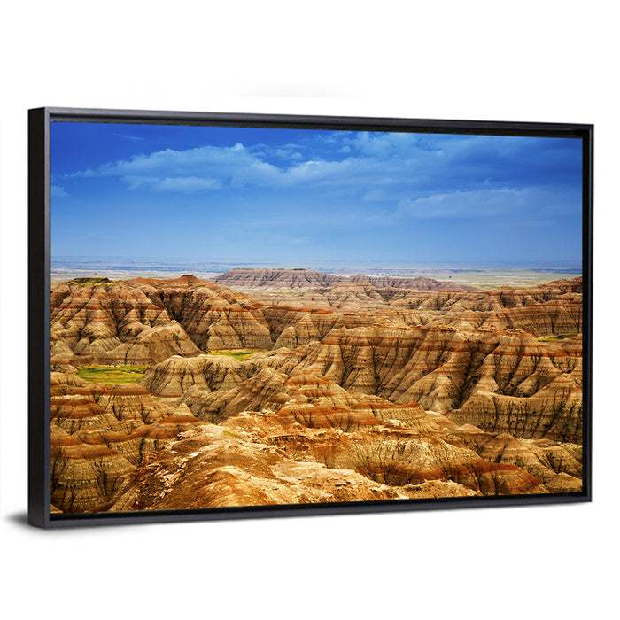 Badlands National Park Ii Wall Art as a framed canvas
