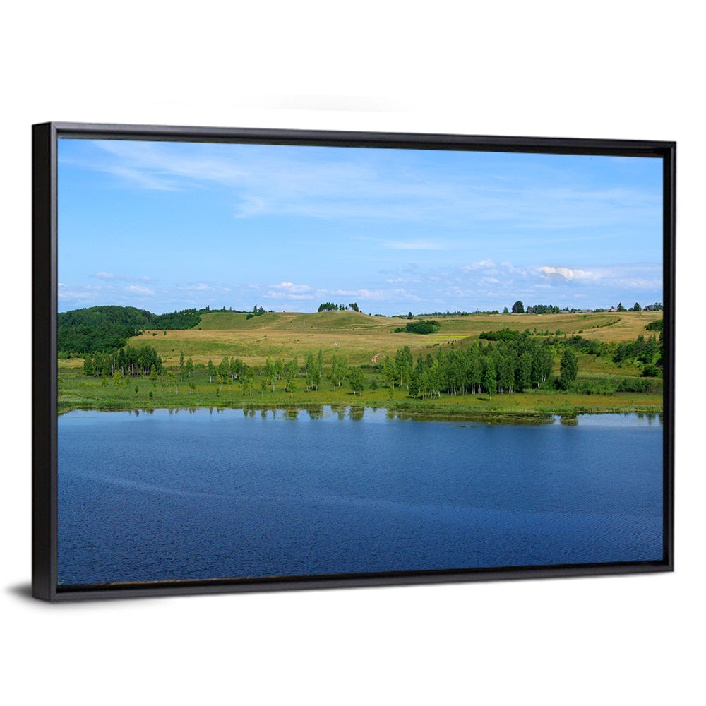Lake In Pskov Region Wall Art