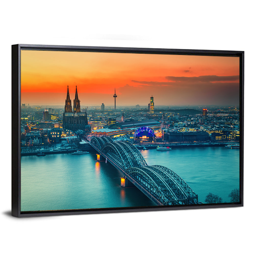 Hohenzollern Bridge Wall Art