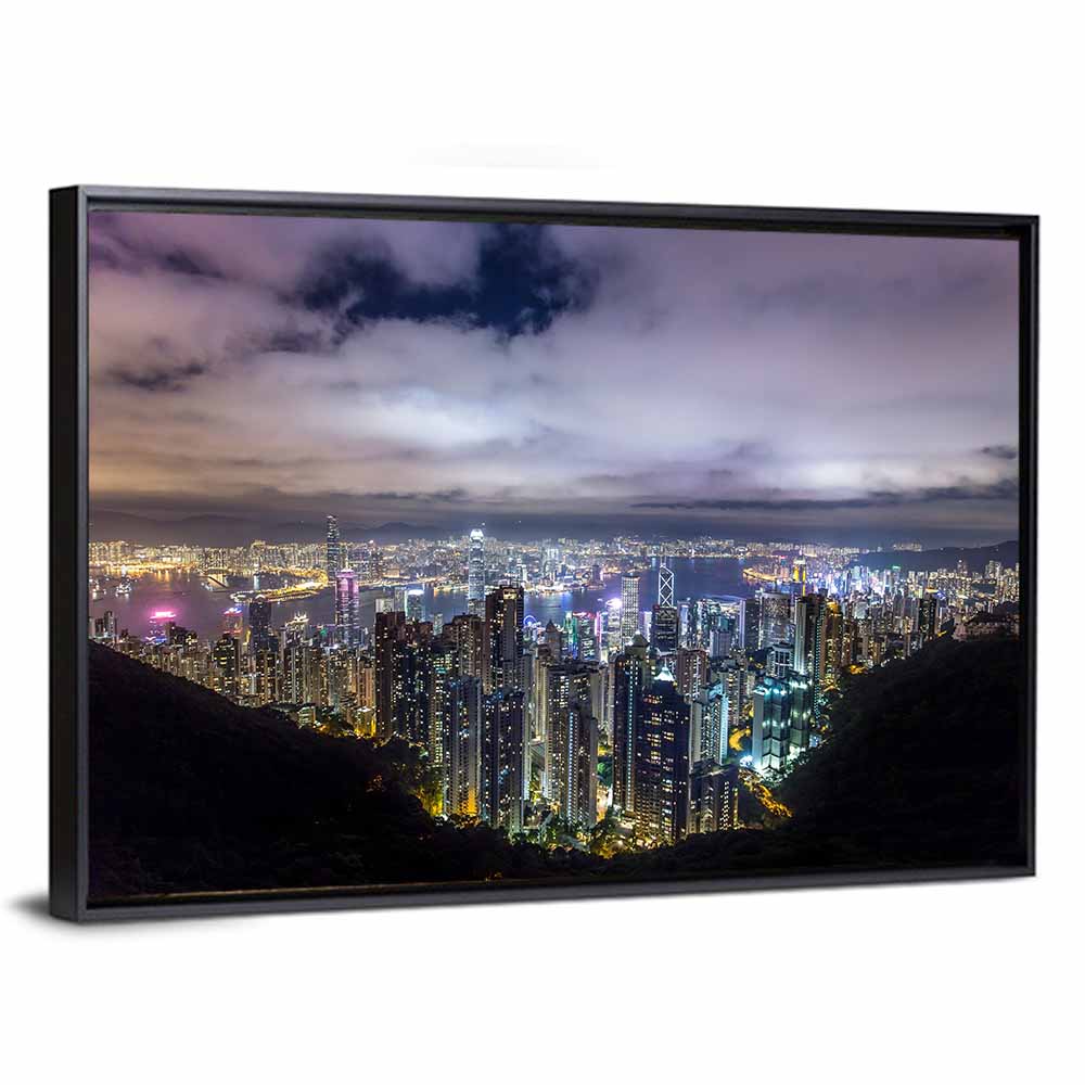 Hong Kong Cityscape Wall Art