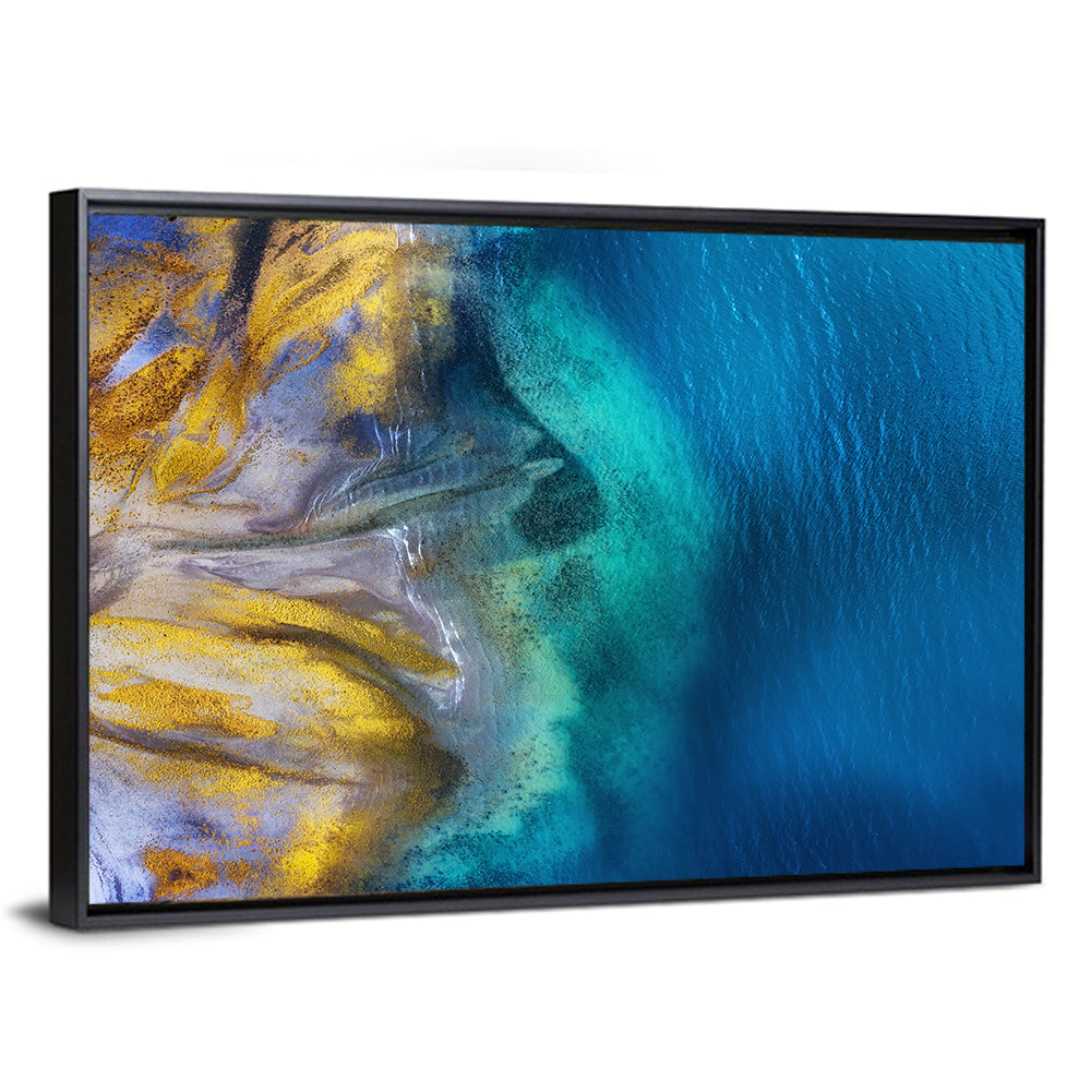 Abstract Beach Wall Art
