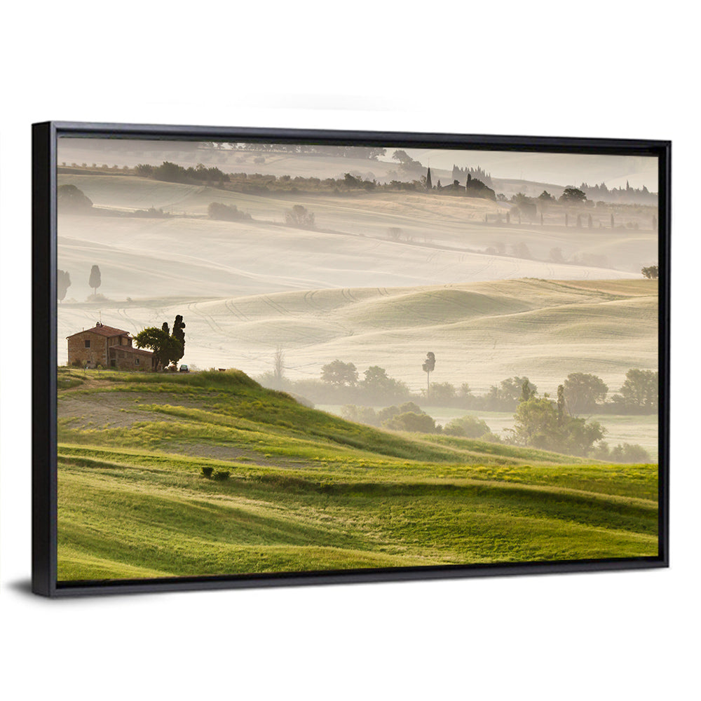 Foggy Tuscany Wall Art