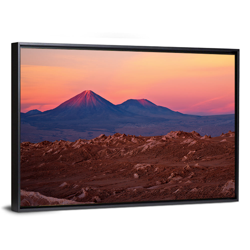Valle de la Luna Volcanoes Wall Art