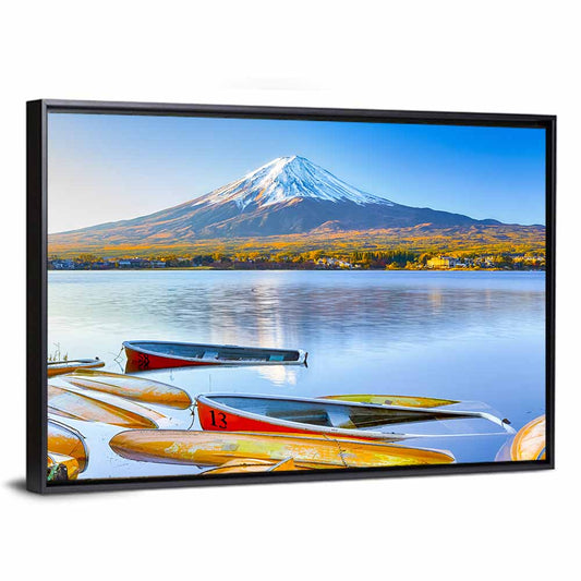 Fuji Mountain Near Kawaguchiko Lake Wall Art