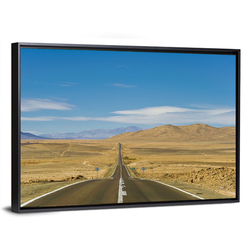 Atacama Desert Road Wall Art