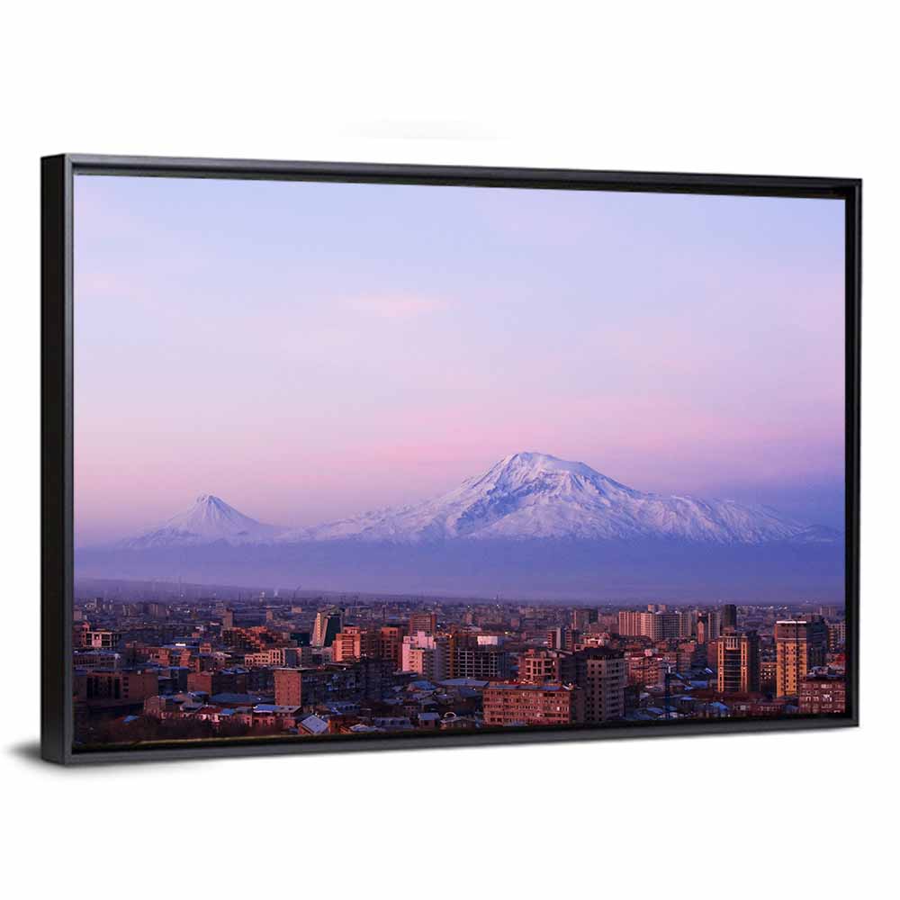 Mt Ararat from Yerevan City Wall Art