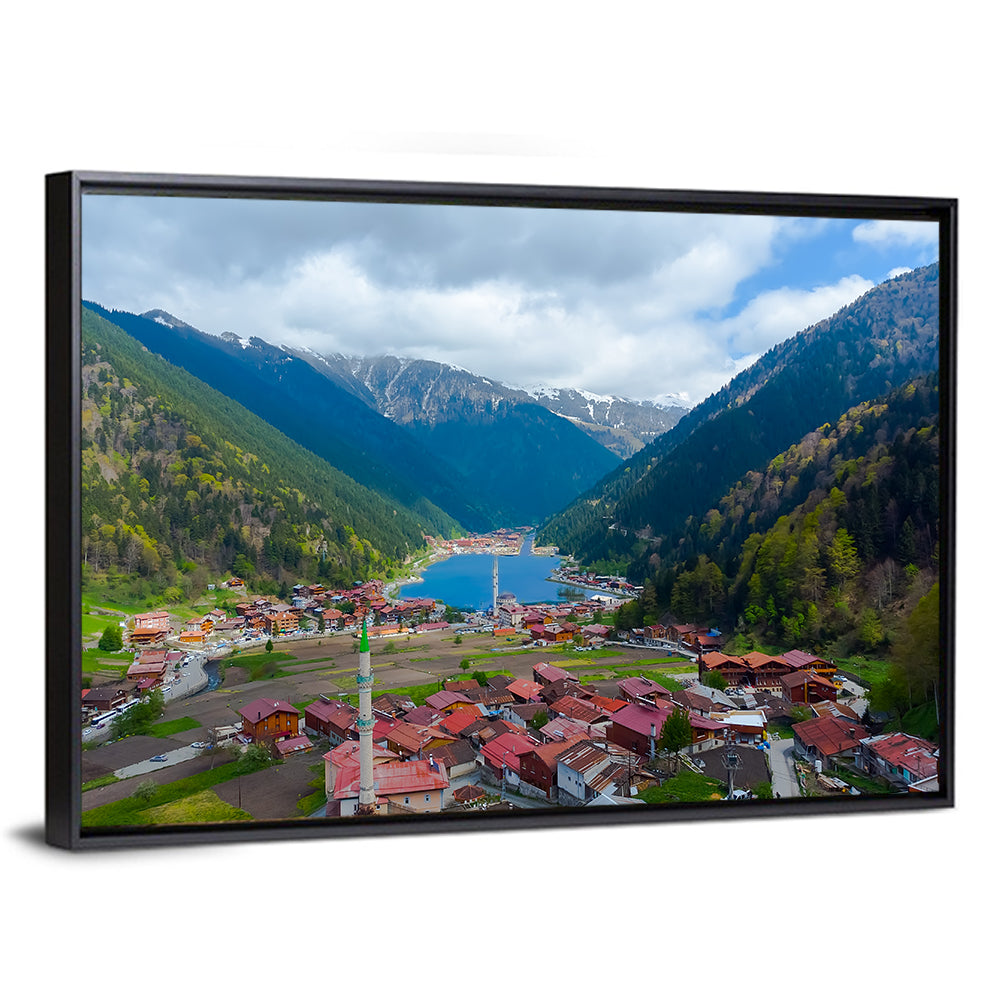 Uzungol Village Lake Wall Art