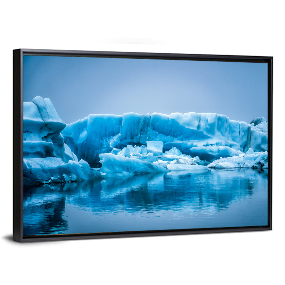 Icebergs In Jokulsarlon Wall Art