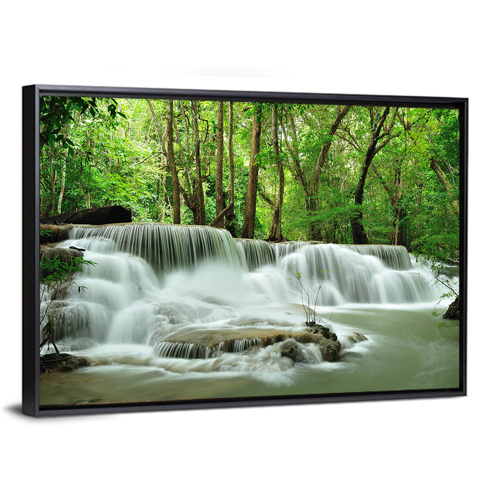 Forest Waterfall Wall Art
