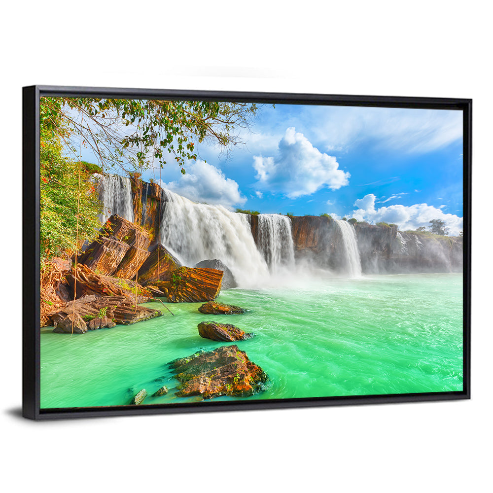 Dry Nur Waterfall Wall Art