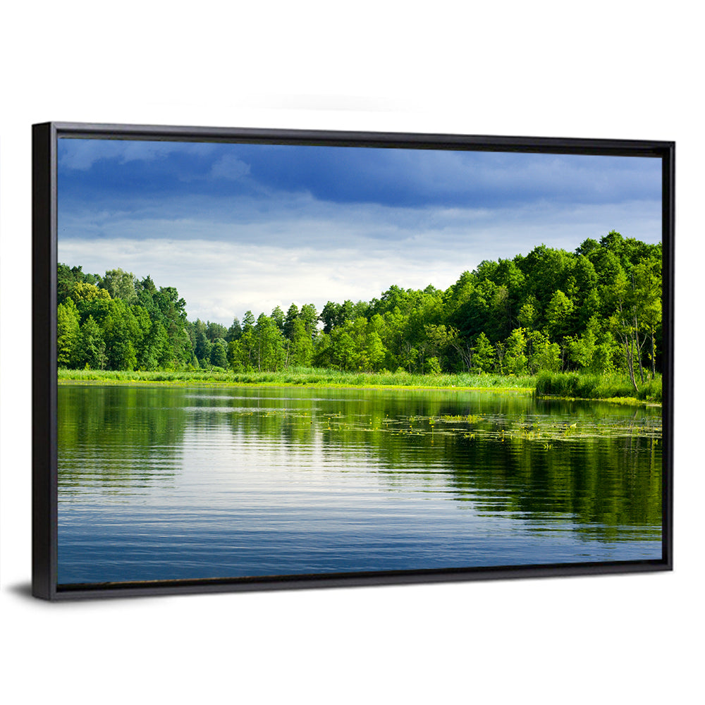 Mazury Forest Lake Wall Art