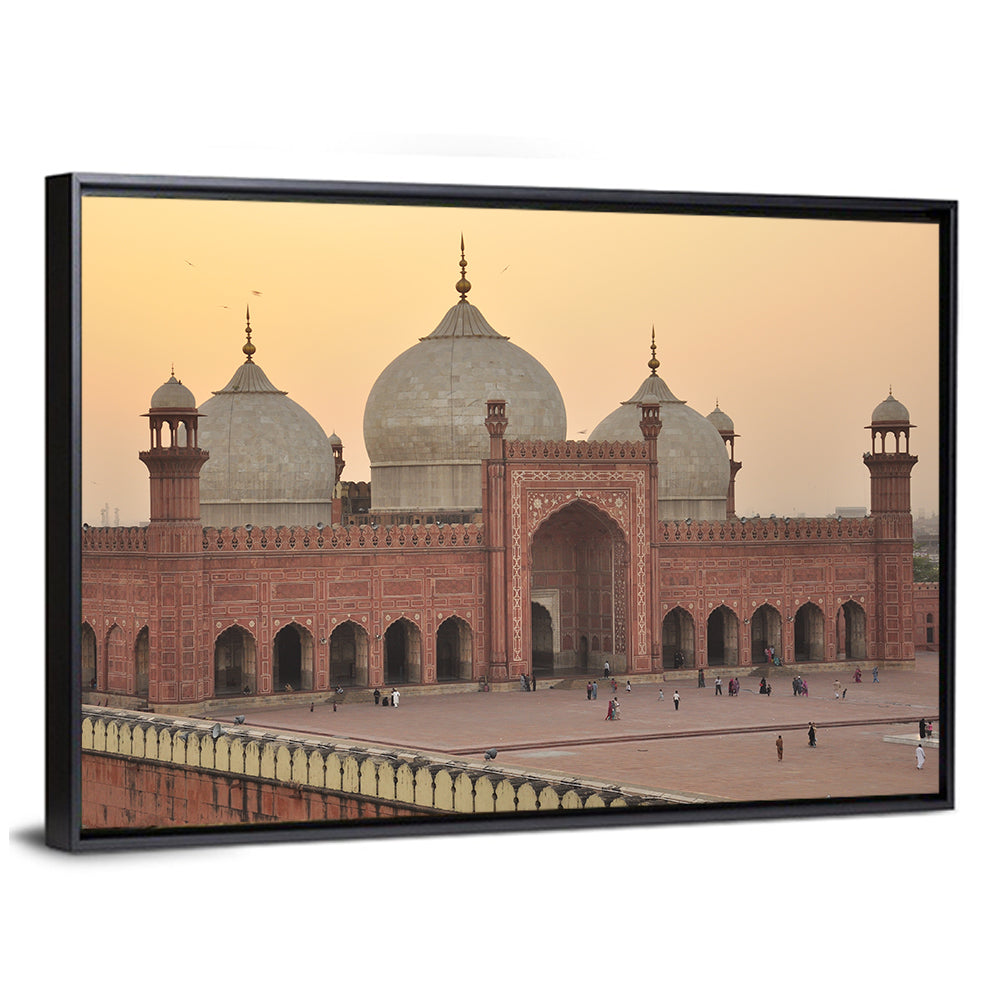 Badshahi Mosque Sunset Wall Art