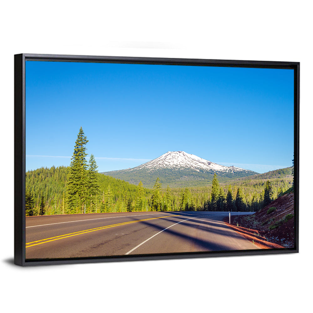 Mount Bachelor From Highway Wall Art