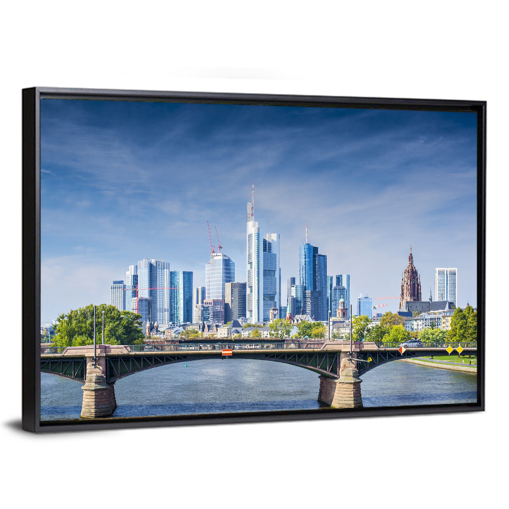 Frankfurt Skyline Wall Art