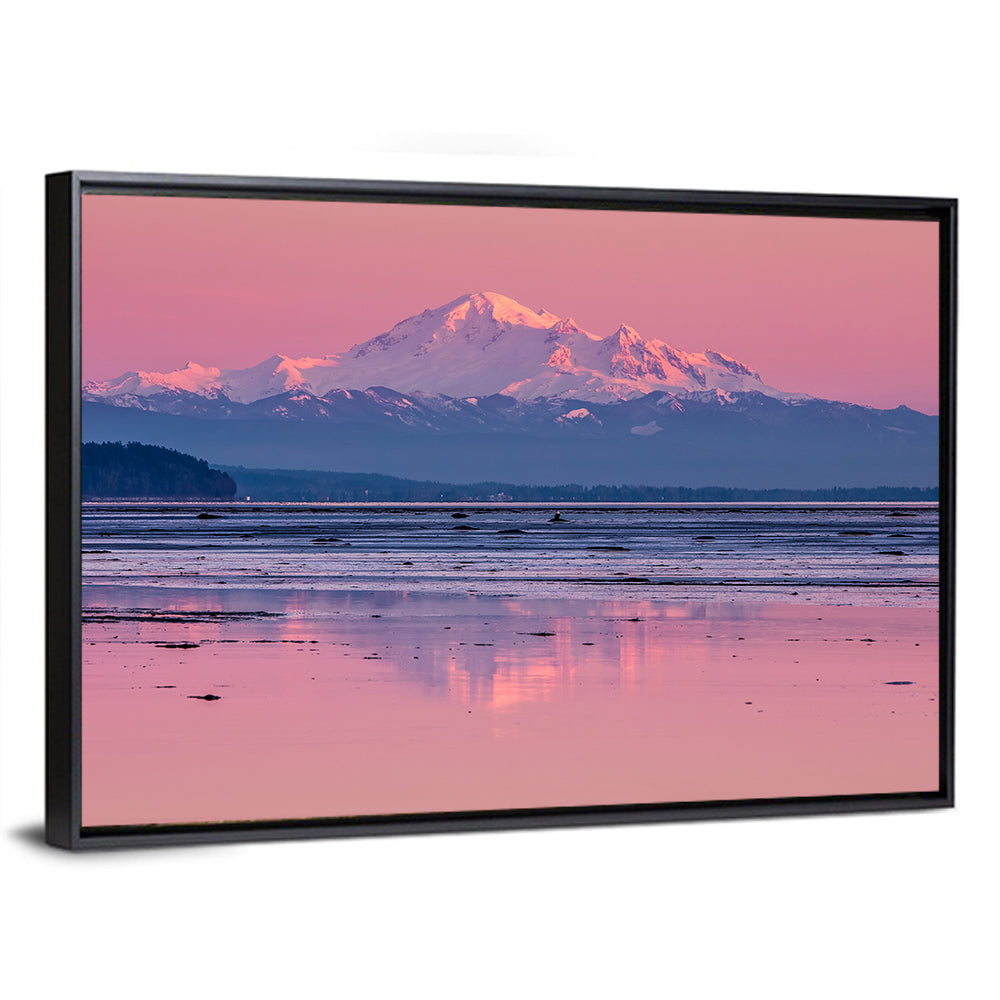 Mount Baker Sunset Wall Art