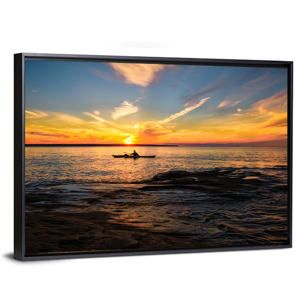 Lake Superior Sunset Wall Art