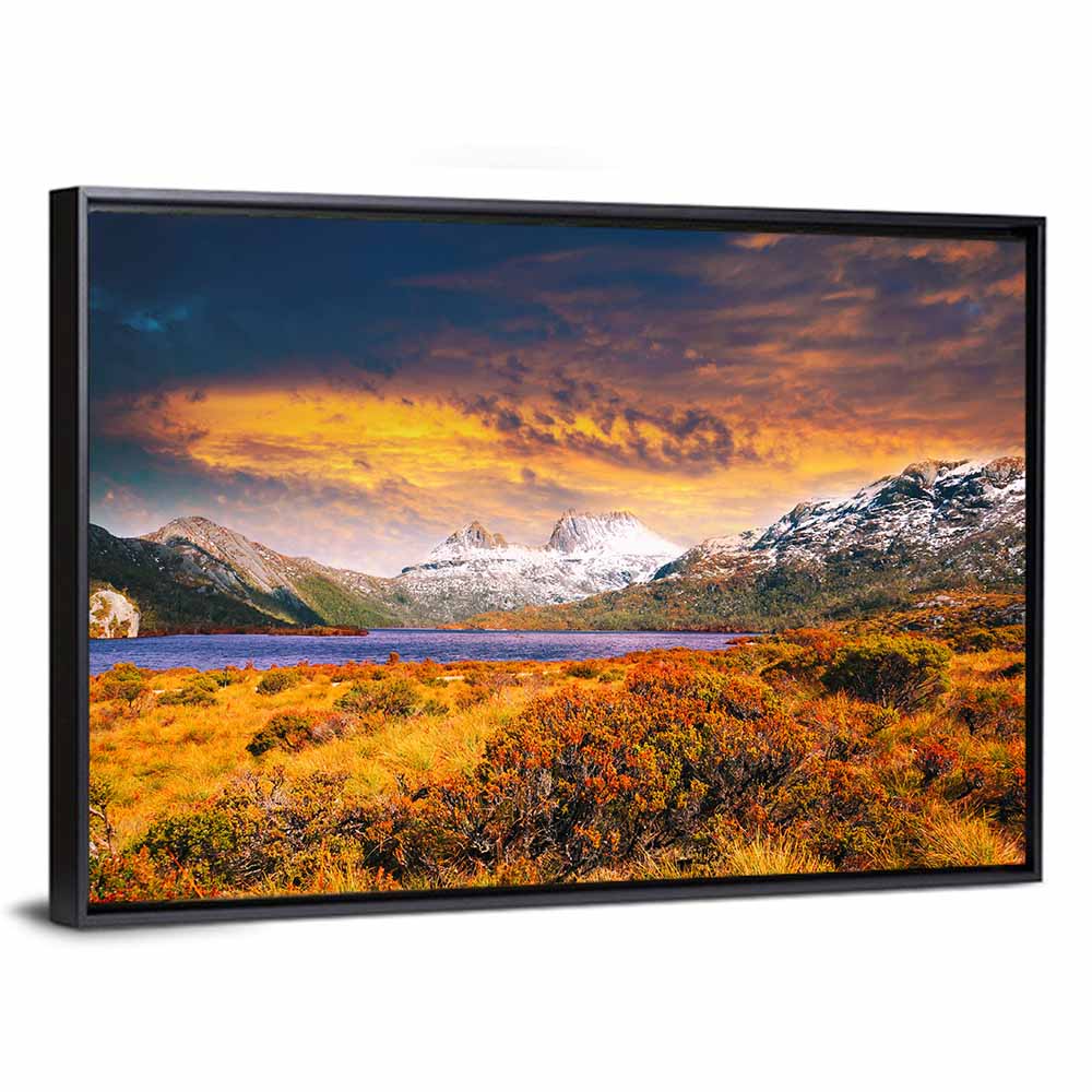 Cradle Mountain Sunset Wall Art