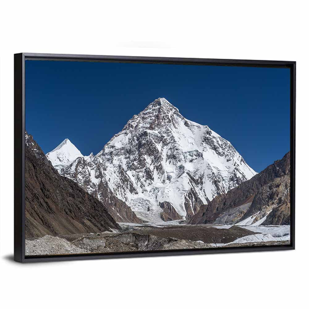 K2 Mountain Peak Wall Art