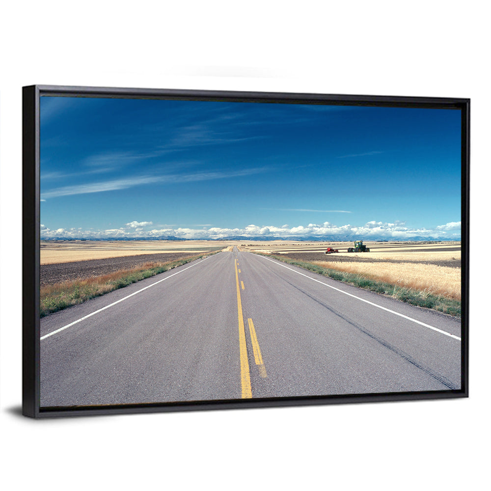 Infinite Road Montana Wall Art
