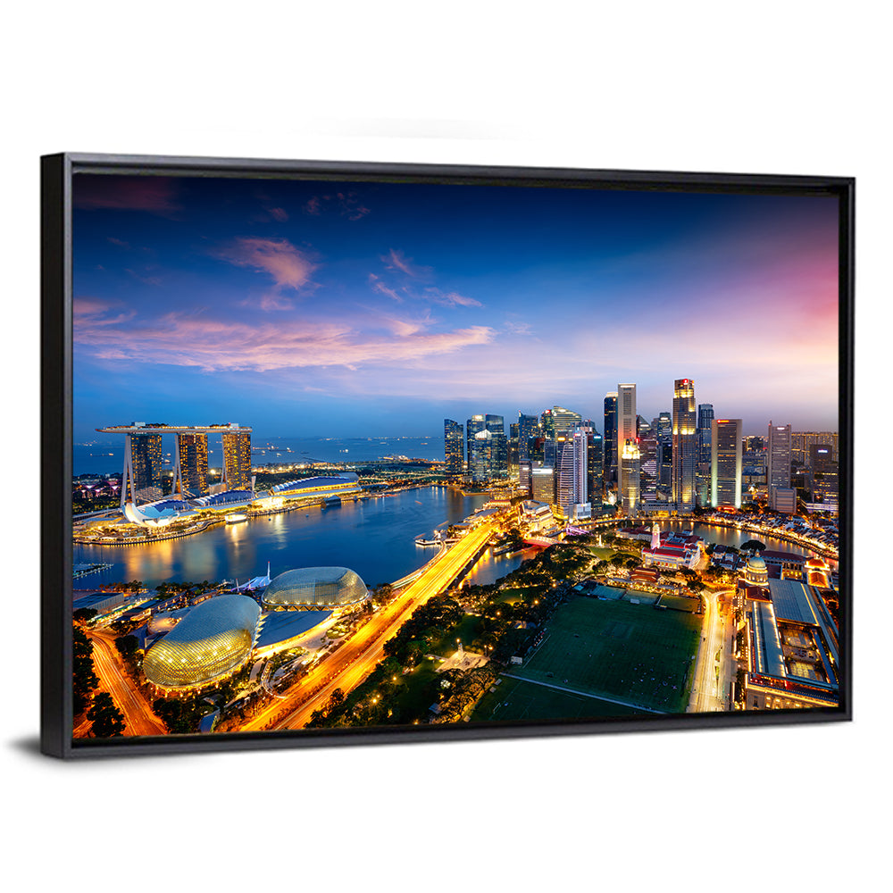 Singapore Cityscape Wall Art