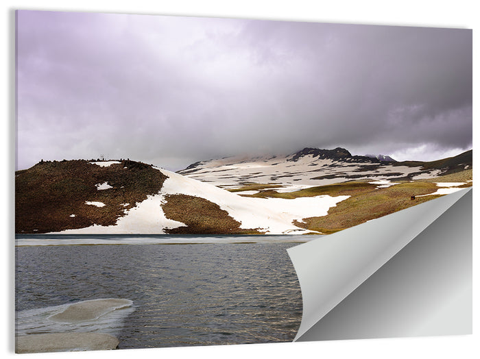 Lake Kari, Armenia Wall Art as a poster print