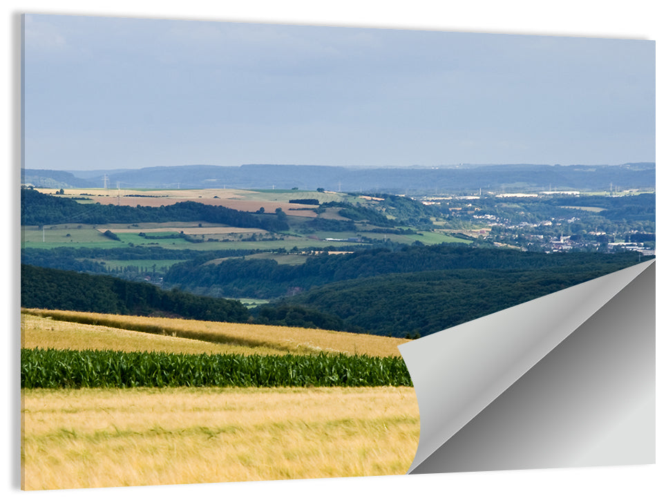 Village Grainfields Wall Art