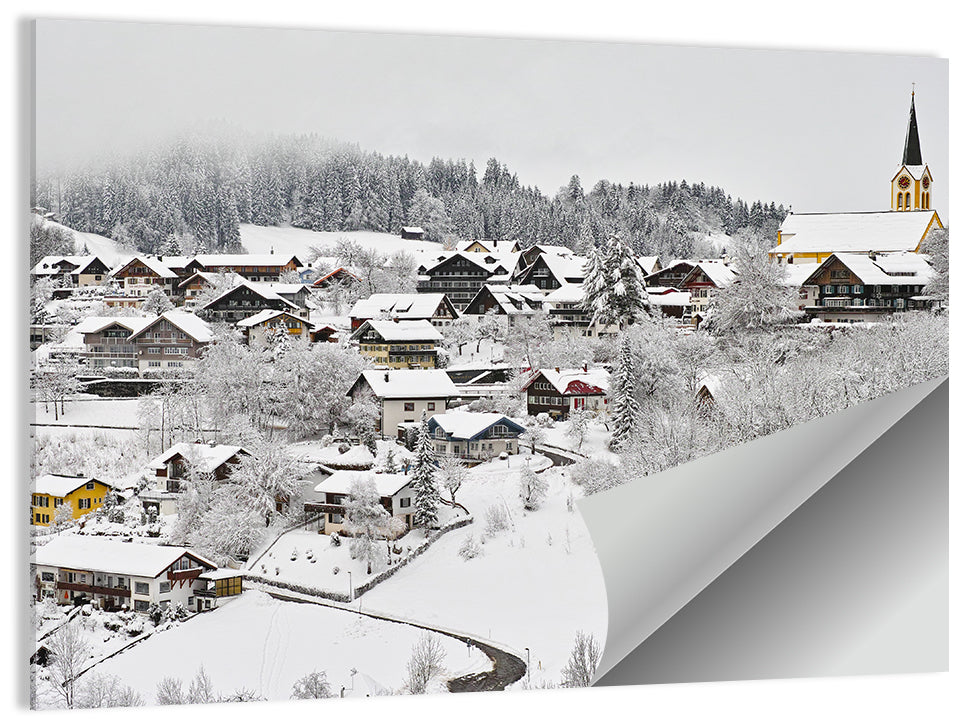 Oberstaufen Town Wall Art
