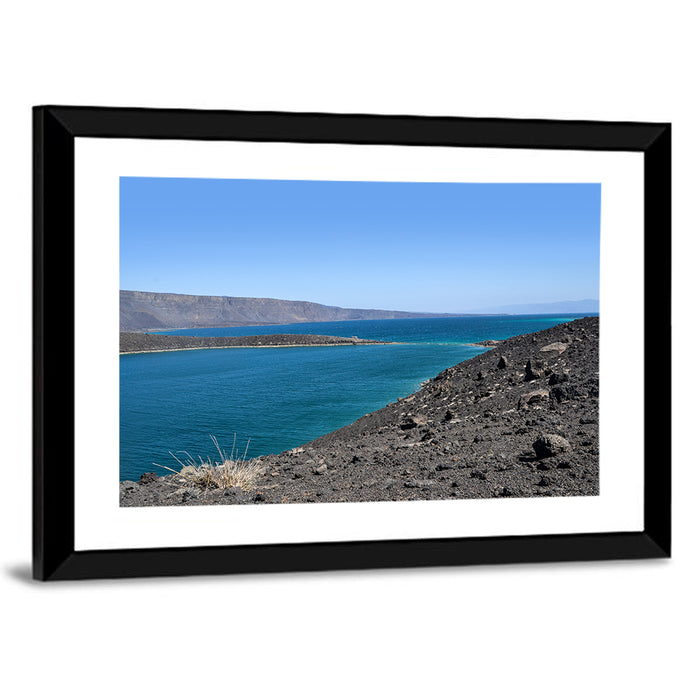 Ghoubet Beach, Djibouti Wall Art as a framed print