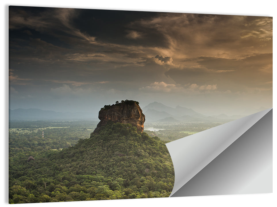 Sigiriya Lion Rock Wall Art