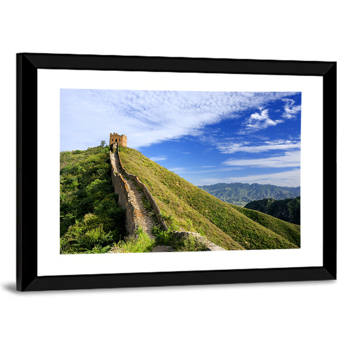 Great Watchtower View Wall Art as a framed print