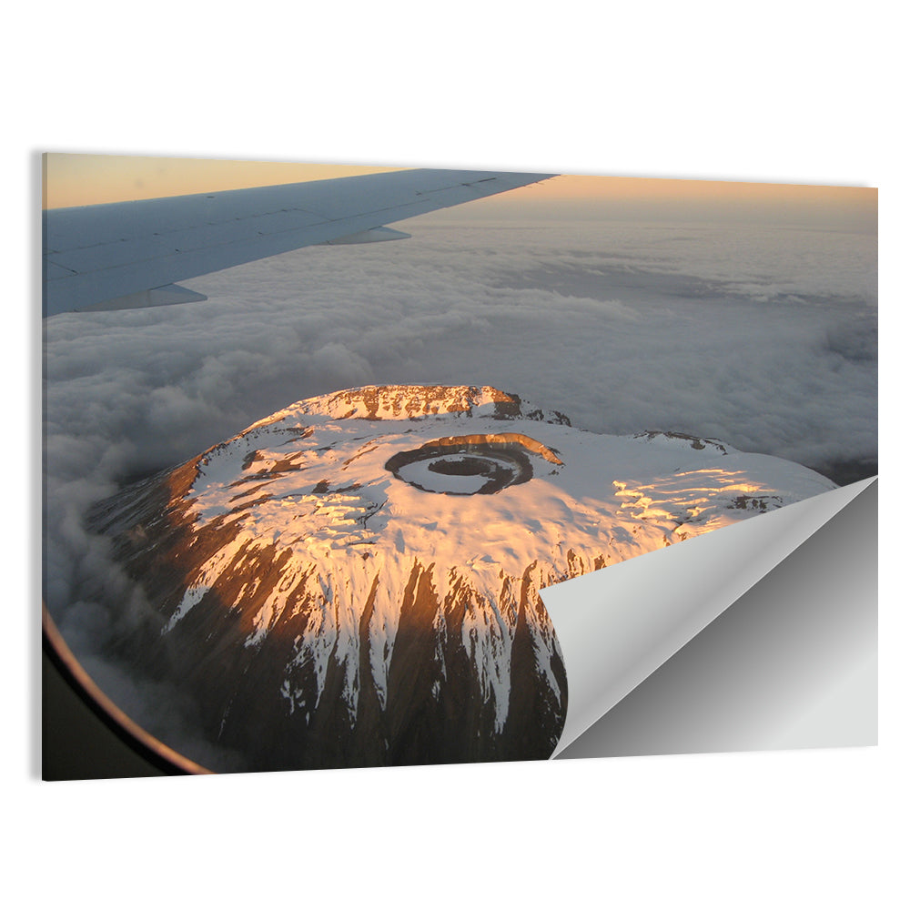 Kilimanjaro Sunset Wall Art