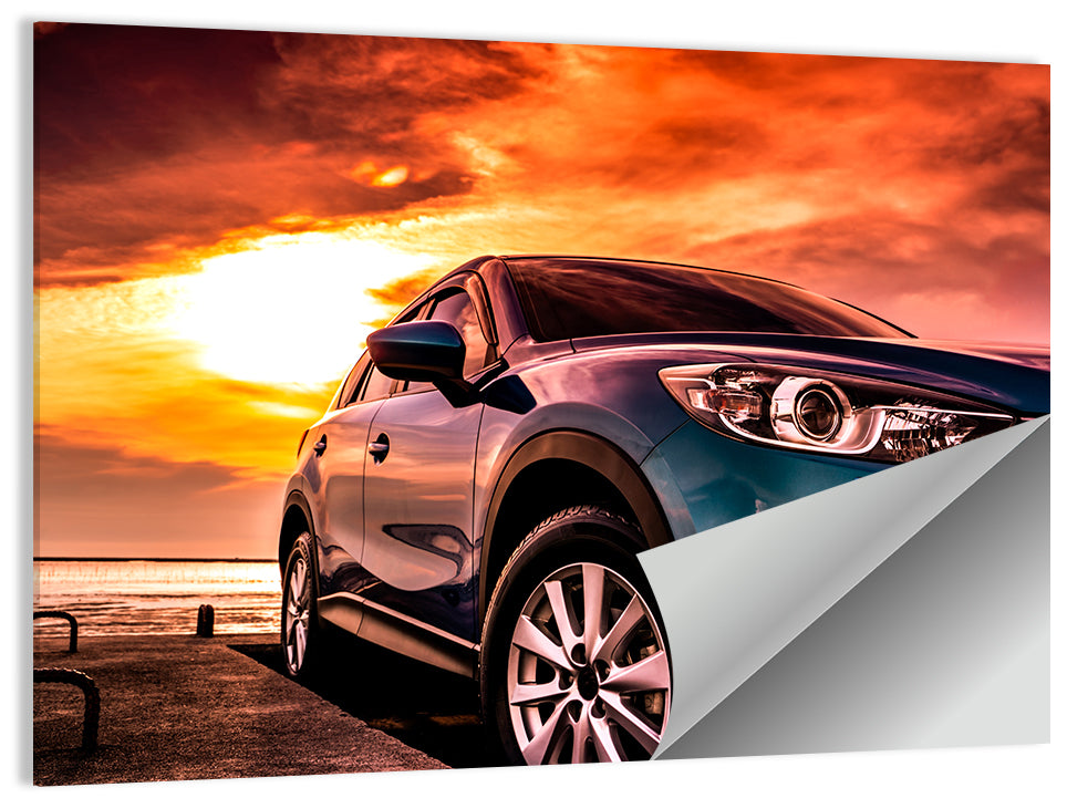 Luxury SUV Car Wall Art
