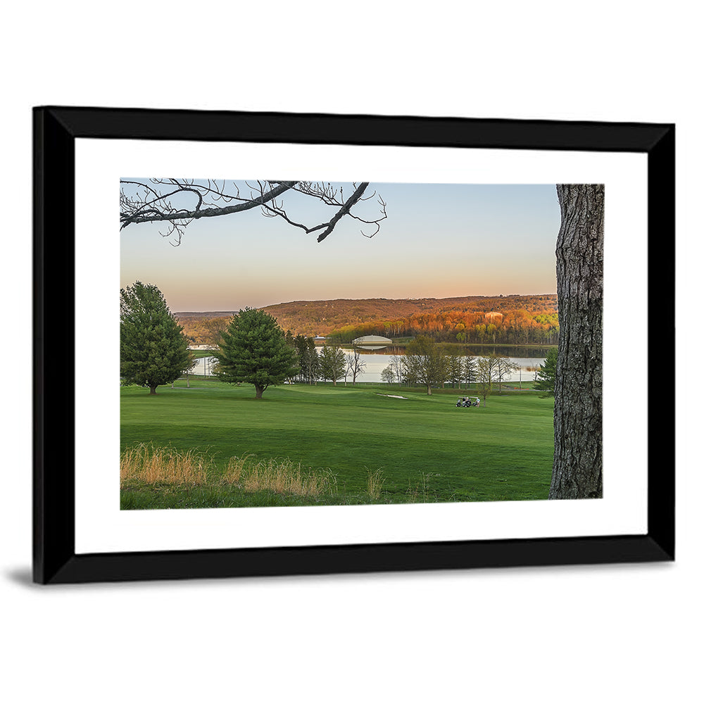 Roscoe Conkling Park Sunset Wall Art