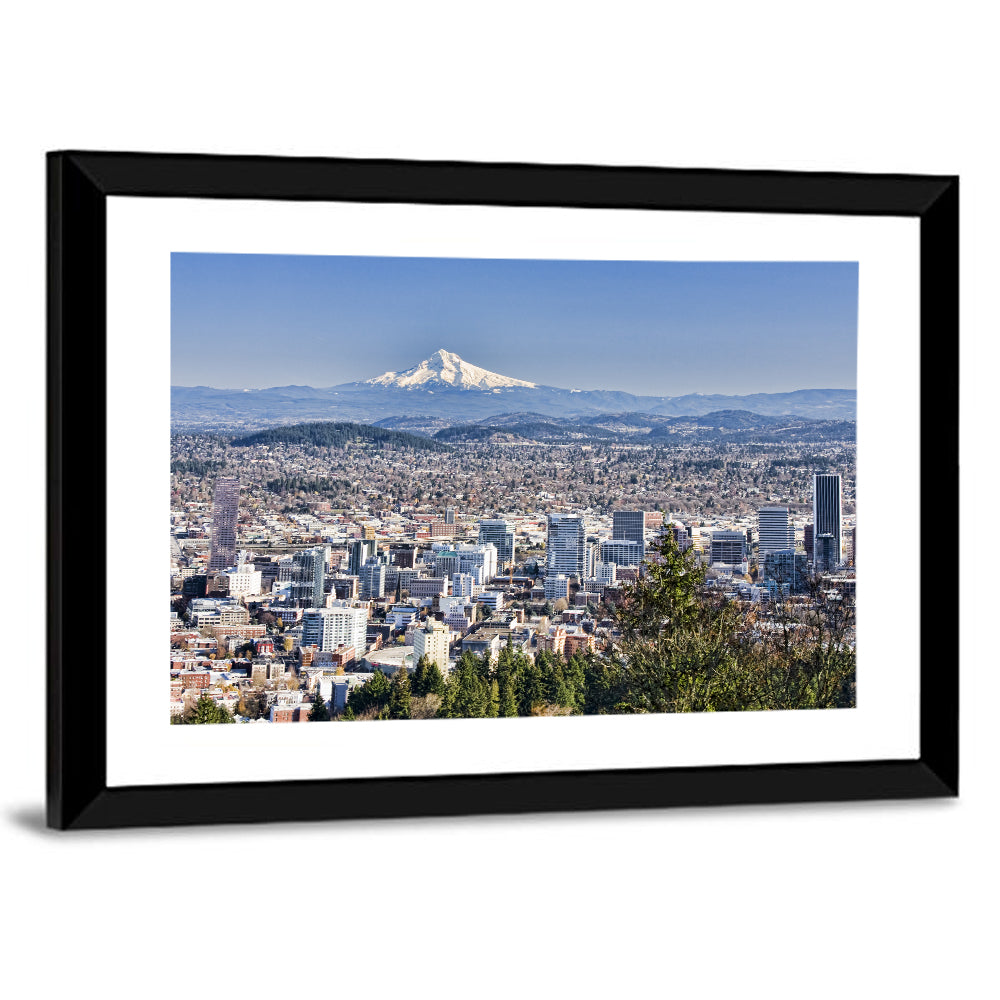 Portland Cityscape Wall Art