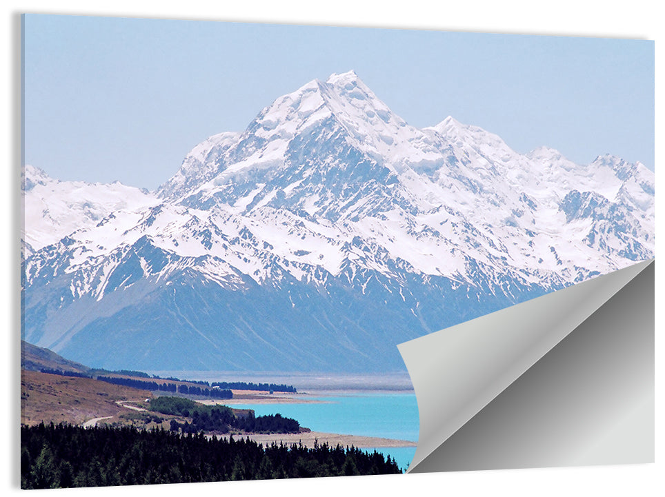Pukaki & Mount Cook Wall Art