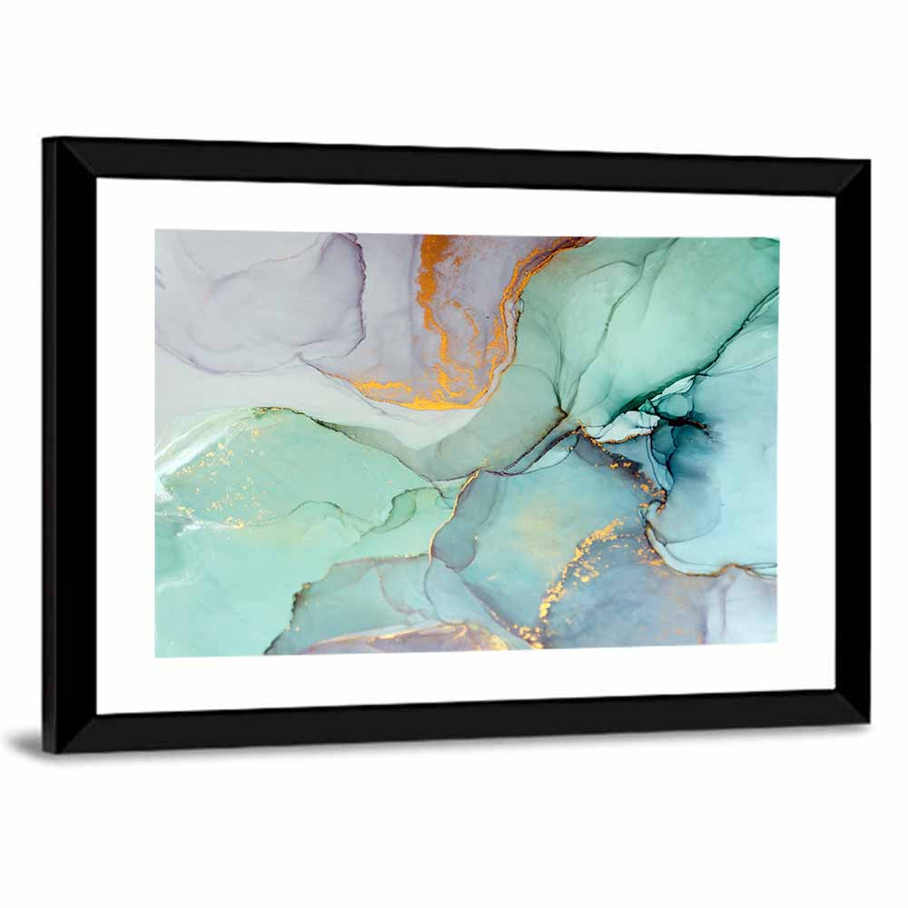 Digital Geometric Abstract Wall Art