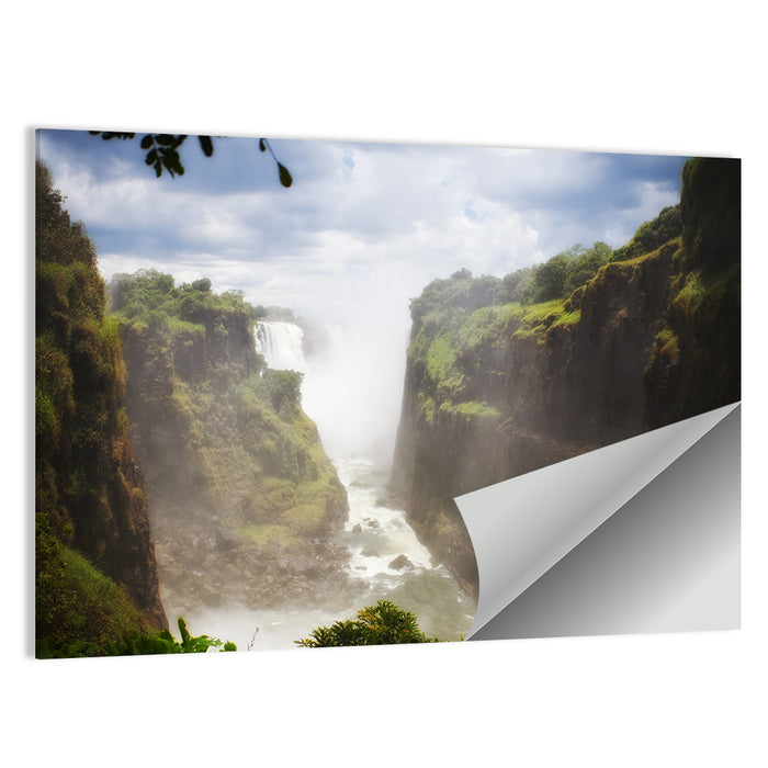 Victoria Falls Zambezi Gorge Wall Art as a poster print