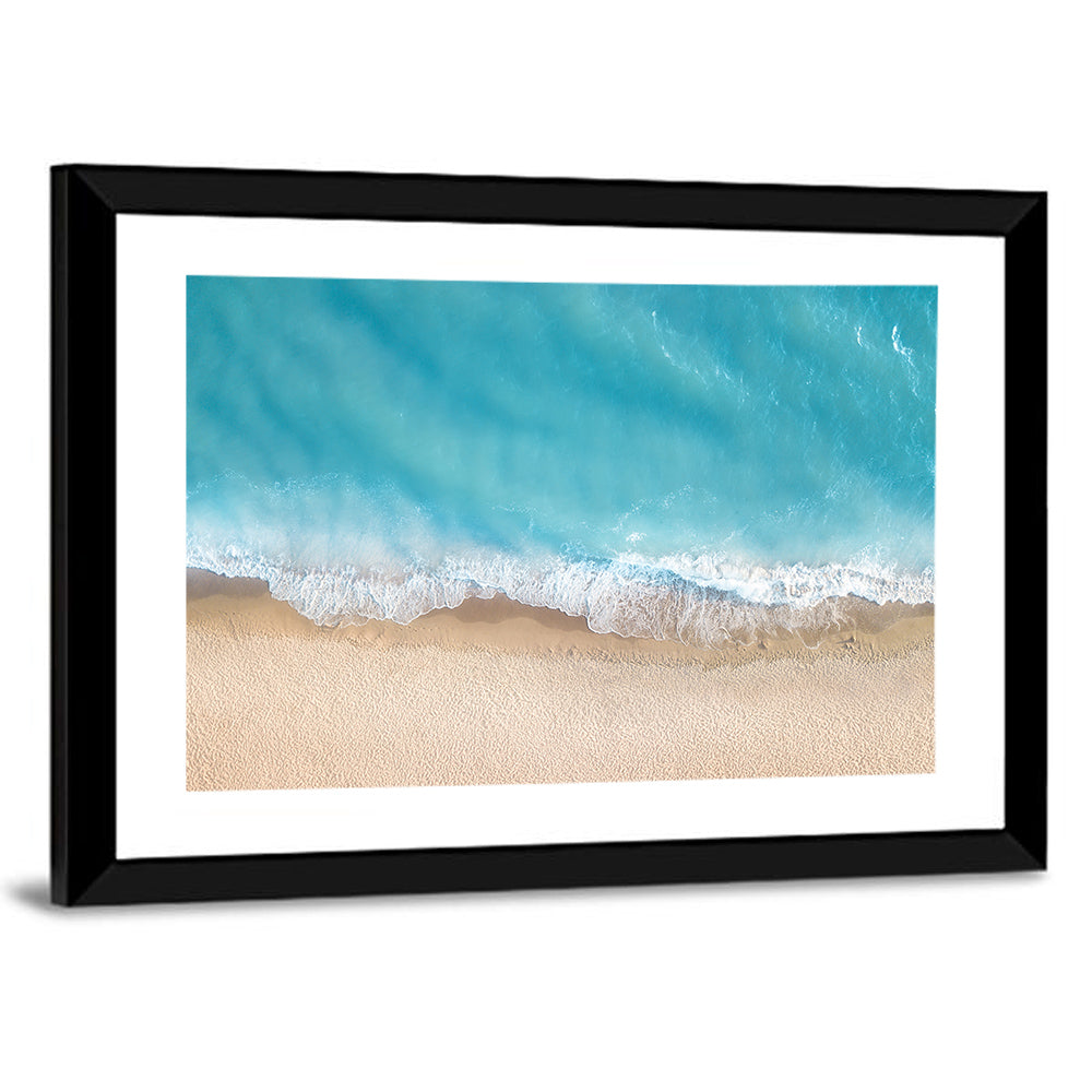 Aerial Beachscape Wall Art