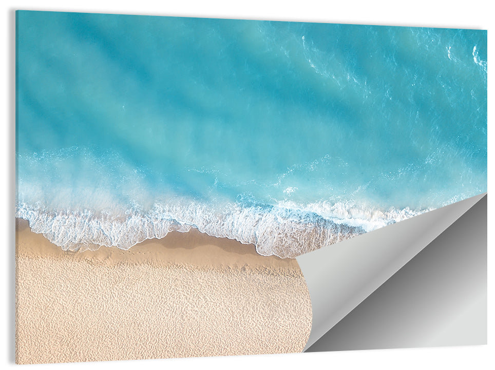 Aerial Beachscape Wall Art