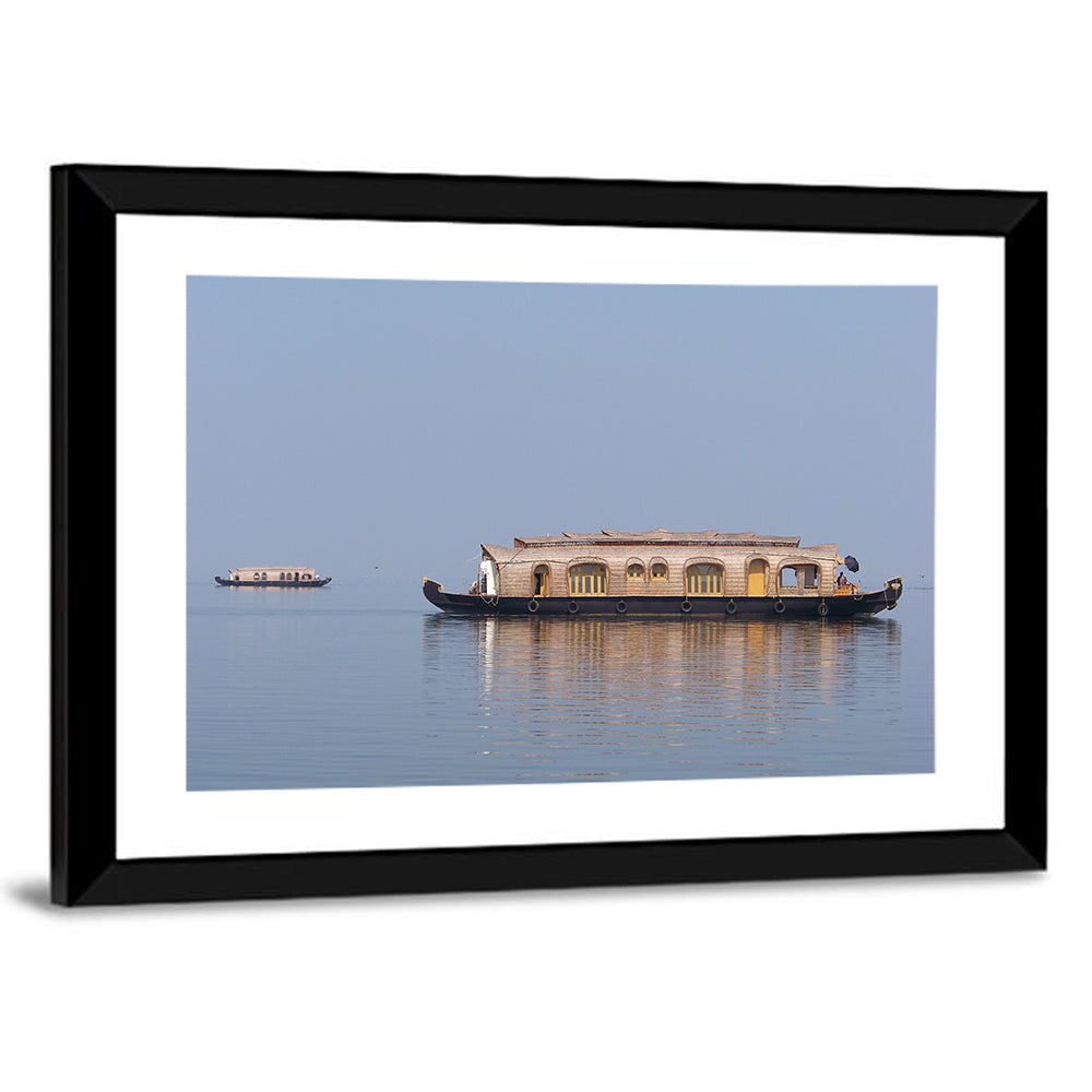 Vembanad Lake Houseboat Wall Art