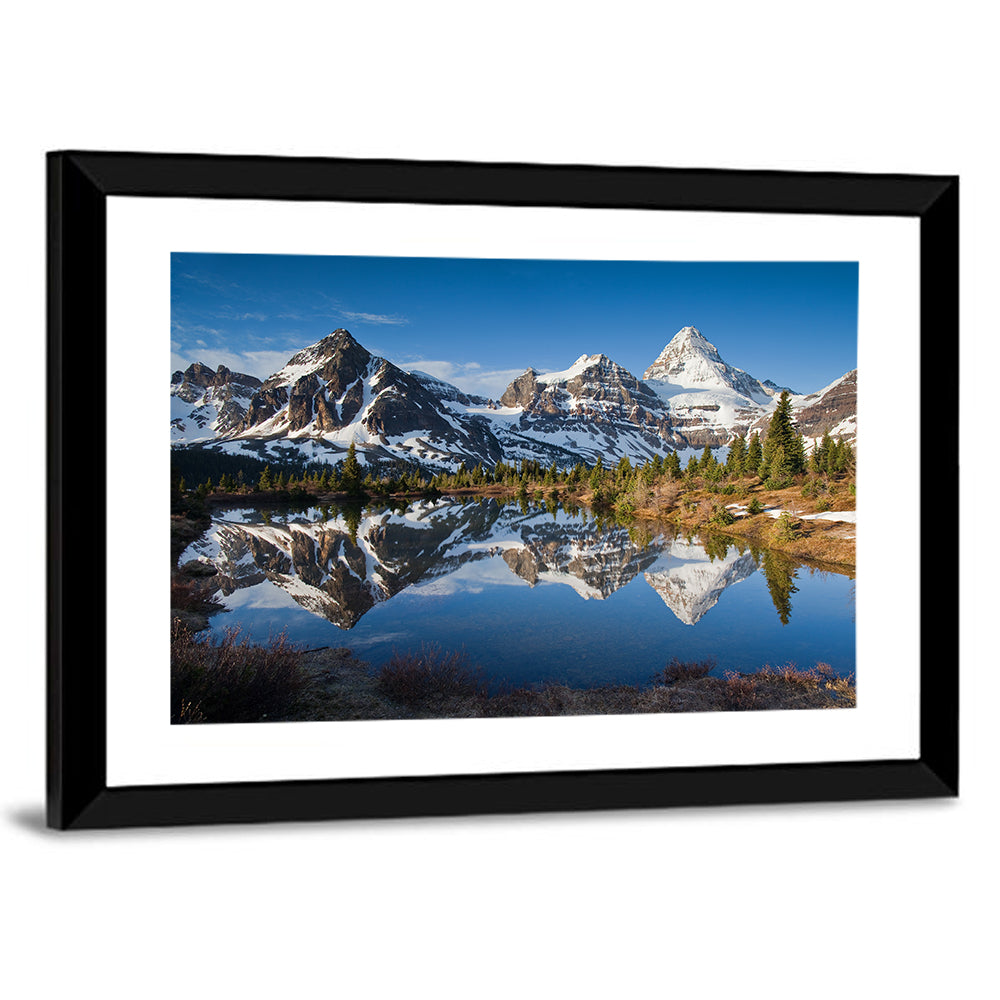 Mount Assiniboine Reflection Wall Art